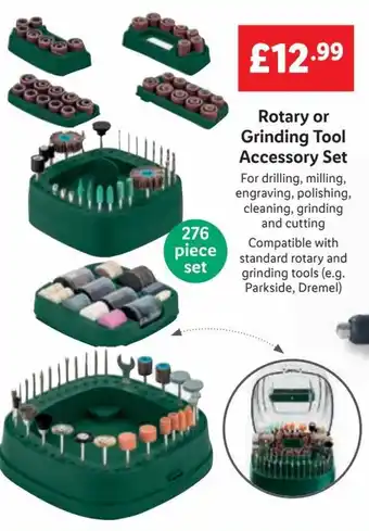 Lidl Rotary or Grinding Tool Accessory Set offer