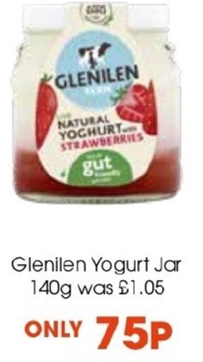 Centra Glenilen Yogurt Jar 140g offer