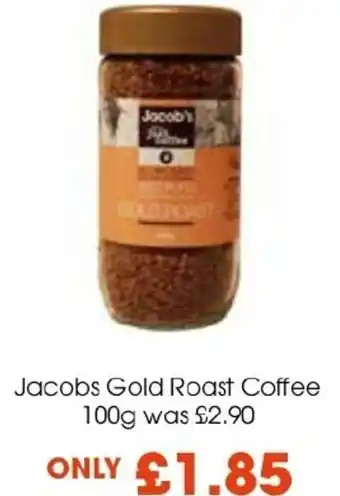 Centra Jacobs Gold Roast Coffee 100g offer