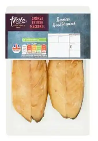 Sainsbury's Sainsbury's British Smoked Boneless Mackerel, Taste the Difference (approx. 165g)fe offer