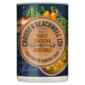 Morrisons Crosse and blackwell best of british roast chicken and vegetable soup offer