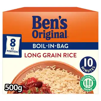 Morrisons Ben's original boil-in-bag long grain rice 8 bags offer