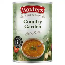 Morrisons Baxters vegetarian country garden soup offer