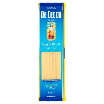 Morrisons De cecco spaghetti offer