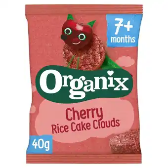 Morrisons Organix cherry rice cake clouds offer