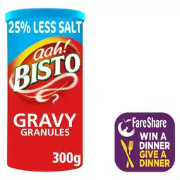 Morrisons Bisto reduced salt gravy granules beef offer