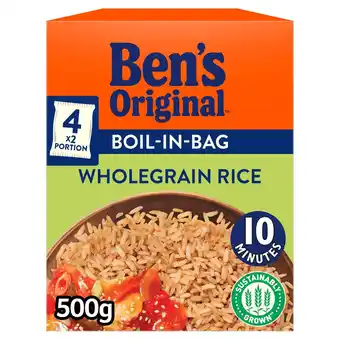 Morrisons Ben's original boil-in-bag wholegrain rice 4 bags offer