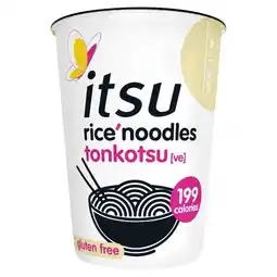 Morrisons Itsu tonkotsu rice noodles offer