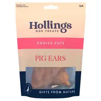 Morrisons Hollings dog treat pig ears offer