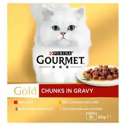 Morrisons Purina gourmet gold gravy collection chunks in gravy offer