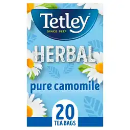 Morrisons Tetley herbal pure camomile offer