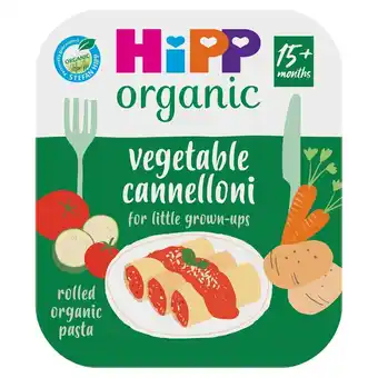 Morrisons Hipp organic vegetable cannelloni 15+ months offer