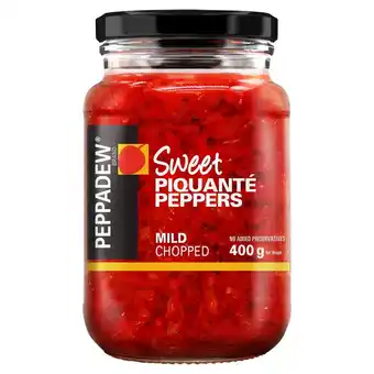 Morrisons Peppadew mild chopped piquante peppers offer