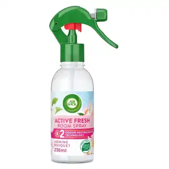 Morrisons Airwick active fresh room spray jasmine bouquet offer