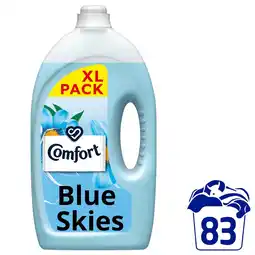 Morrisons Comfort fabric conditioner blue skies washes offer