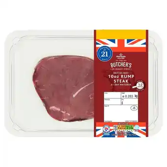 Morrisons Market street beef rump steak offer
