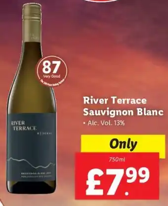 Lidl River Terrace Sauvignon Blanc 750 ml offer