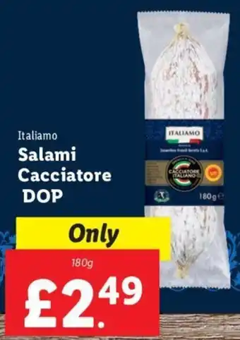 Italiamo Salami Cacciatore DOP 180 g