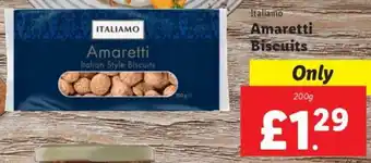 Italiamo Amaretti Biscuits 200 g