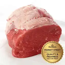 Morrisons Market street beef topside joint offer