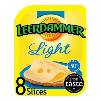 Morrisons Leerdammer light cheese 8 slices offer