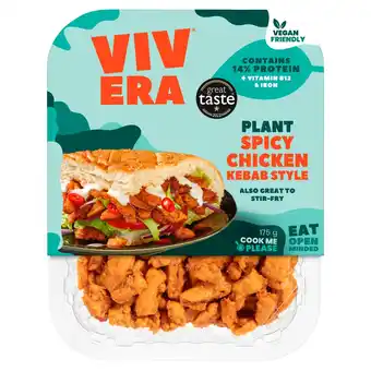 Morrisons Vivera plant spicy chicken kebab style offer