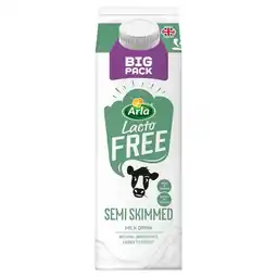 Morrisons Arla lacto free semi skimmed milk offer