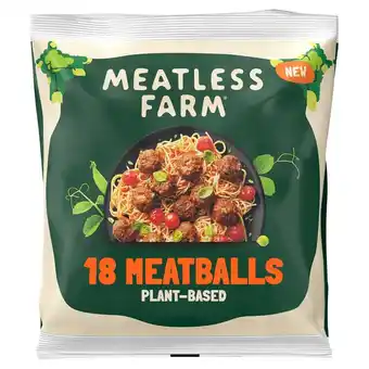 Morrisons Meatless farm plant based meatballs offer