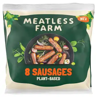 Morrisons Meatless farm plant based 8 sausages offer