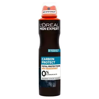 Morrisons L'oreal men carbon intense offer