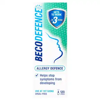 Morrisons Becodefence allergy defence nasal spray - non-drowsy - 120 sprays offer