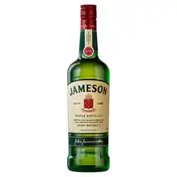 Morrisons Jameson triple distilled blended irish whiskey offer