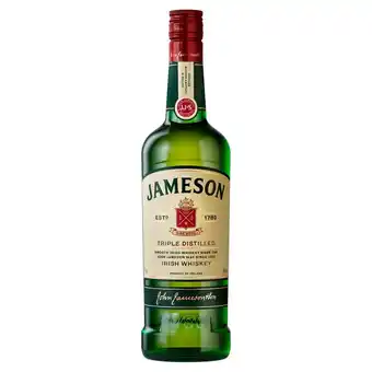 Morrisons Jameson triple distilled blended irish whiskey offer