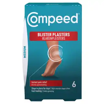 Morrisons Compeed blister plasters medium offer