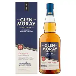 Morrisons Glen moray single malt scotch whisky offer