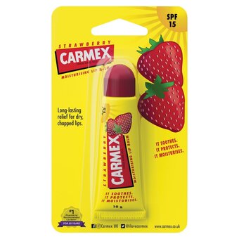 Morrisons Carmex moisturising lip balm strawberry spf 15 offer