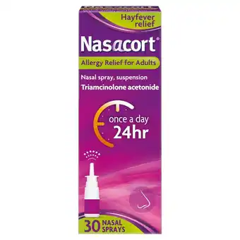 Morrisons Nasacort nasal spray offer