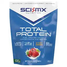 Morrisons Sci-mx total protein strawberry offer