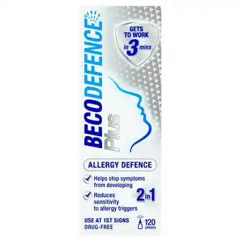 Morrisons Becodefence plus allergy defence nasal spray - non-drowsy - 120 sprays offer