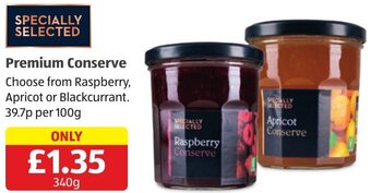 Aldi Premium Conserve offer