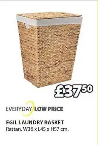 JYSK Egil laundry basket offer