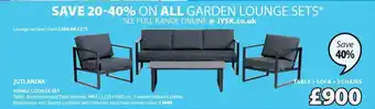 JYSK Jutlandia vonge lounge set offer