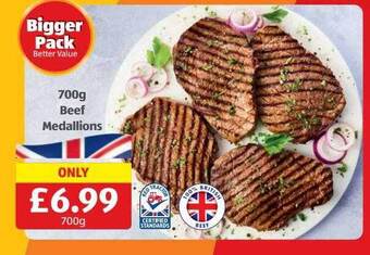 Aldi Beef medallions offer