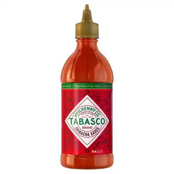 Morrisons Tabasco sriracha hot chilli sauce offer