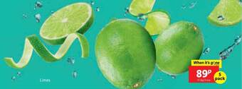 Lidl Limes offer