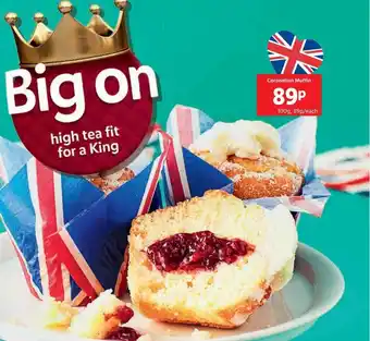 Lidl Coronation muffin offer