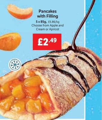 Lidl Pancakes with filling offer