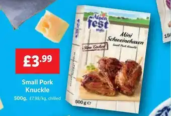 Lidl Small pork knuckle offer