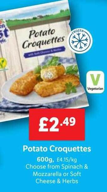 Lidl Potato croquettes offer