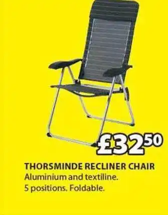 JYSK Thorsminde recliner chair offer